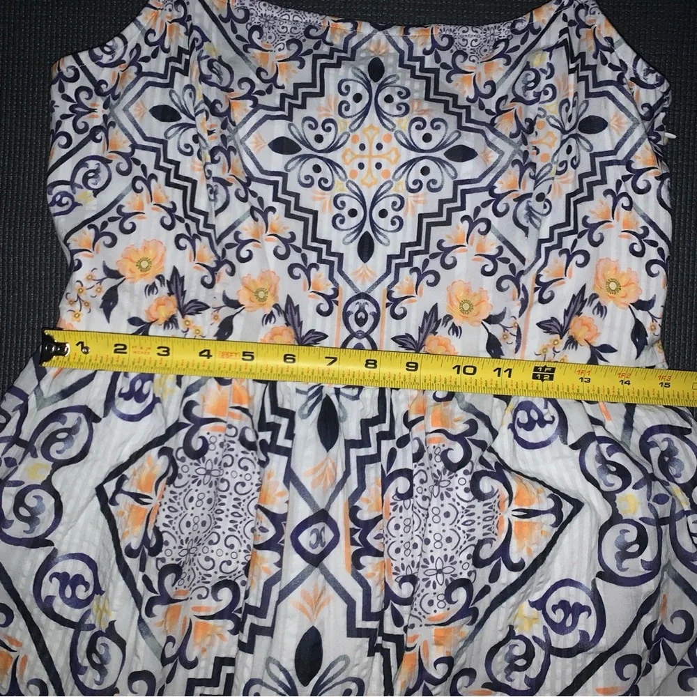 Anthropologie Multicolor Patterned Midi Dress - Picture 15 of 15